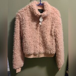 TCEC Blush Teddy Jacket
